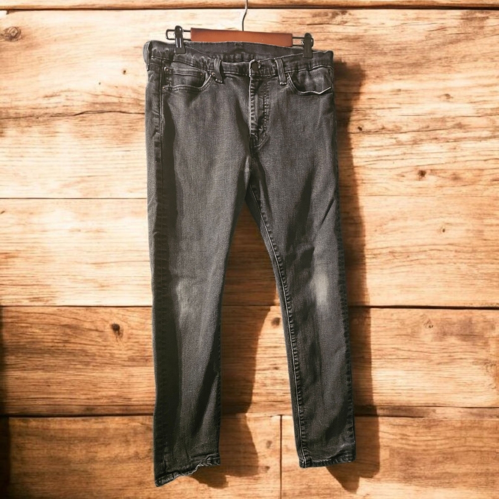 Mens Levis 501 Black Denim Jeans